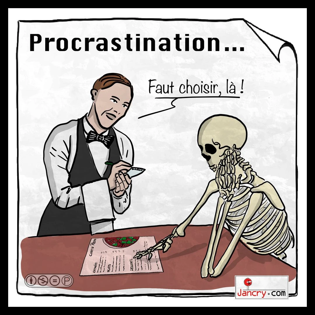 La procrastination...