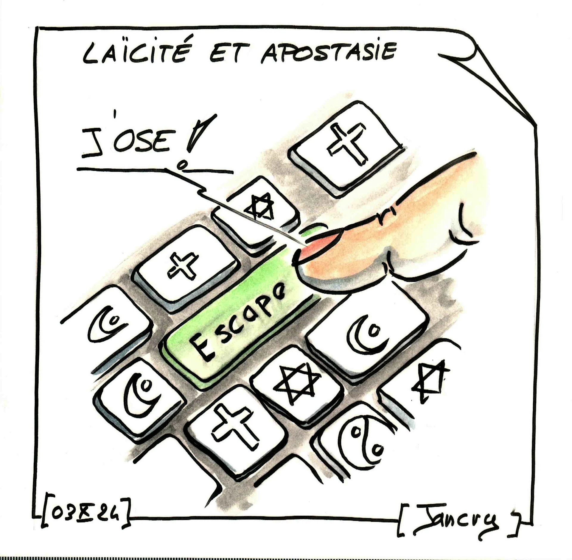 Laïcité et apostasie