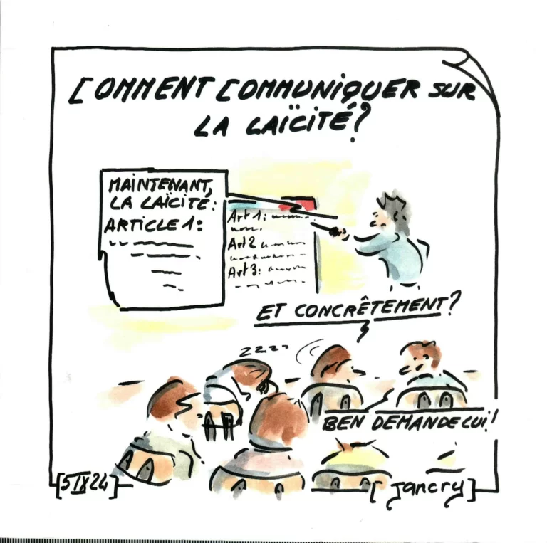 “Parlons Laïcité” Sept. 2024 - RERS Evry-Courcouronnes