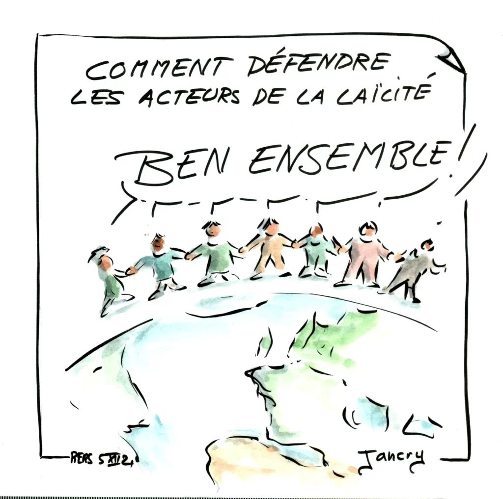 “Parlons Laïcité” Oct. 2024 - RERS Evry-Courcouronnes