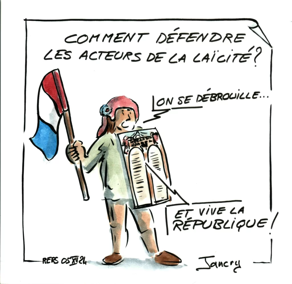 “Parlons Laïcité” Oct. 2024 - RERS Evry-Courcouronnes