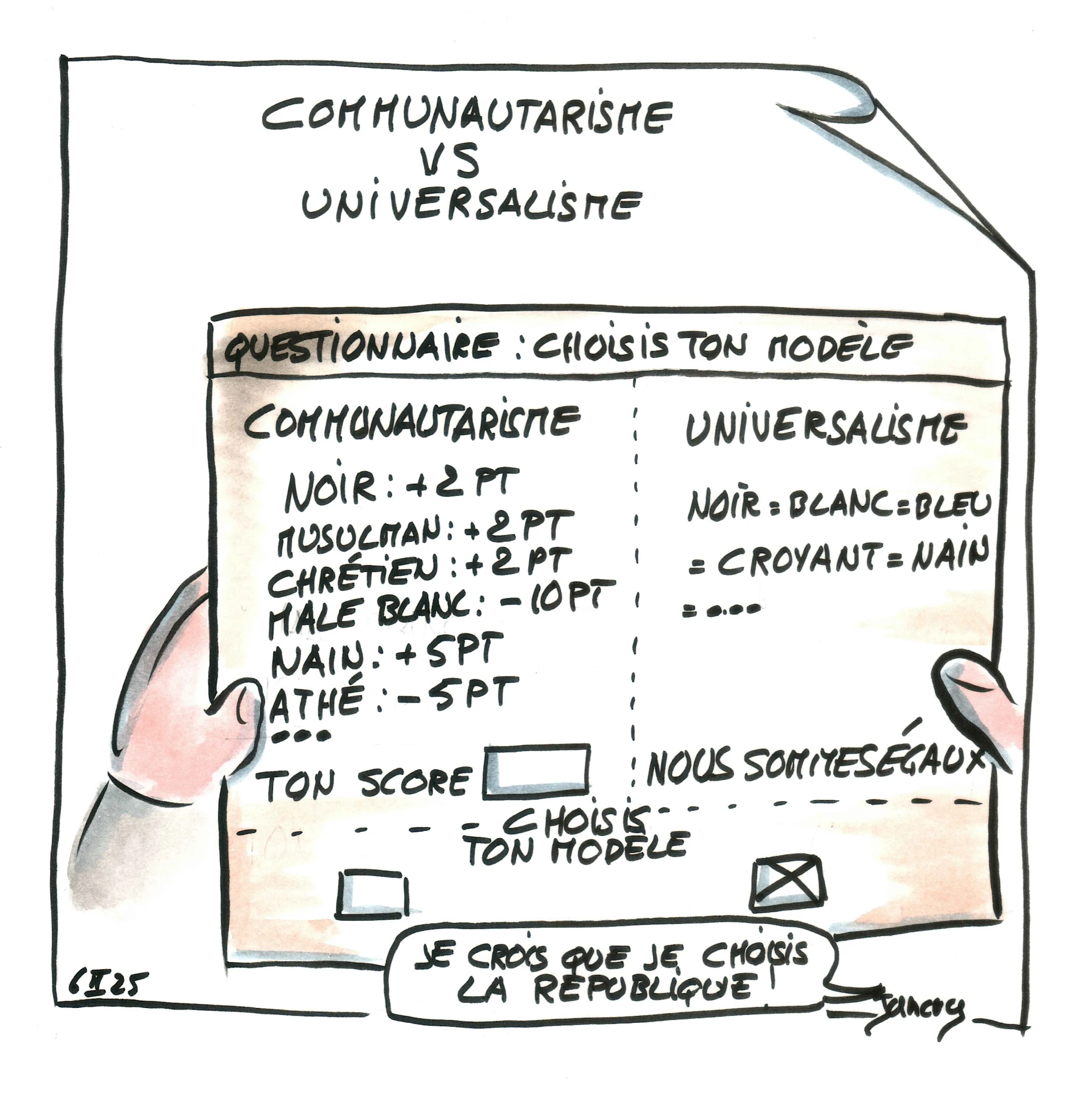 “Parlons Laïcité” février. 2025 - RERS Evry-Courcouronnes